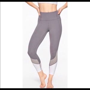 ATHLETA Colorblock Salutation High Rise Legging
